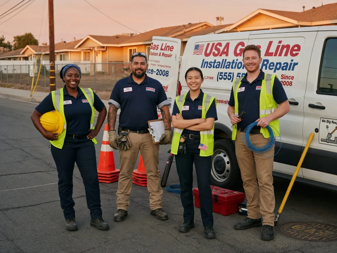 Gas Line Installation company in Leslie, WV